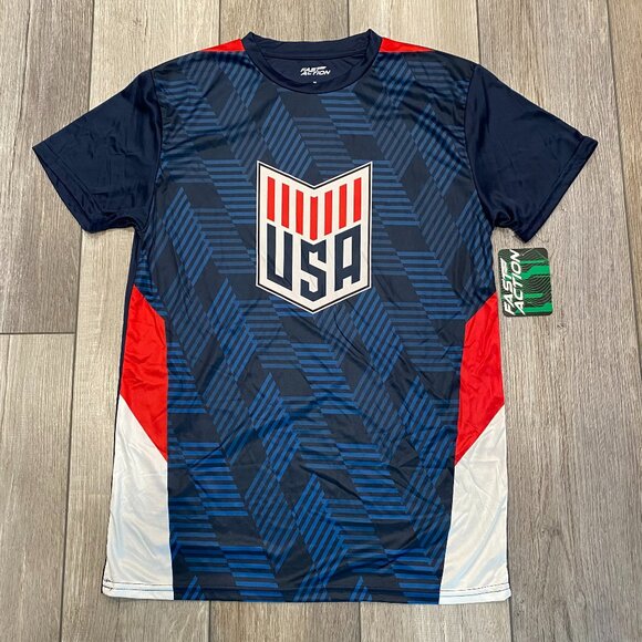 NWT USA Soccer TShirt - Men's Medium - Picture 1 of 5